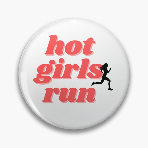 Item preview, hot girls run, red design designed and sold by ChiWellness Shop.