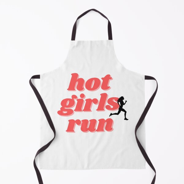 Item preview, hot girls run, red design designed and sold by ChiWellness Shop.
