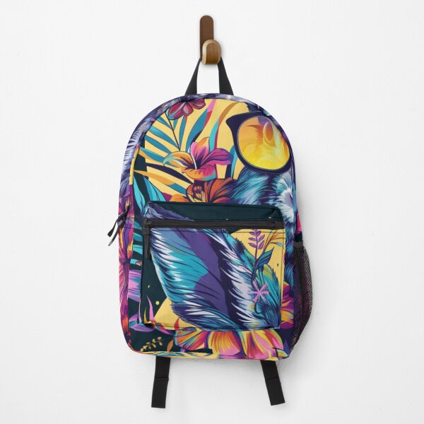 Item preview, Vibrant Psychedelic Bunny Jungle  Design designed and sold by Ace Apparel  Attire.