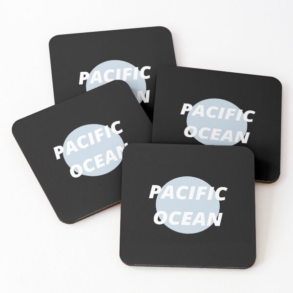 Item preview, Pacific Ocean | Black Background designed and sold by RM-Journey.