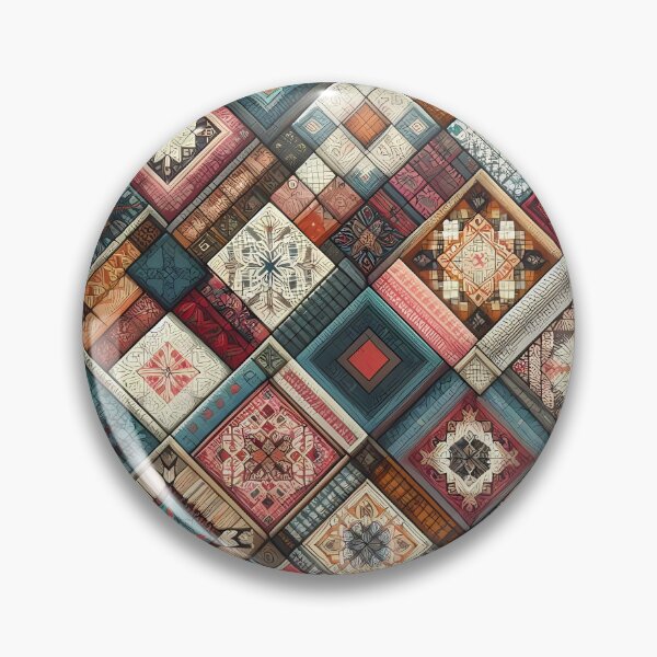 Item preview, Patchwork pattern.  designed and sold by ShazellArt.