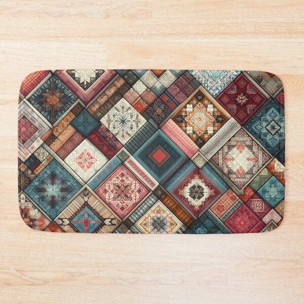 Item preview, Patchwork pattern.  designed and sold by ShazellArt.