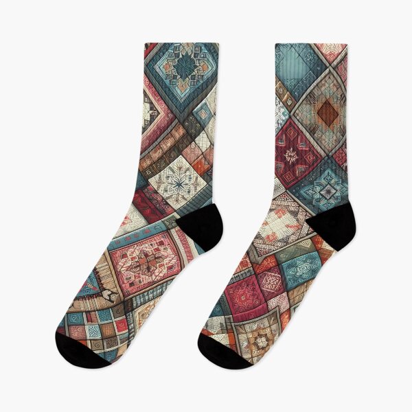 Item preview, Patchwork pattern.  designed and sold by ShazellArt.