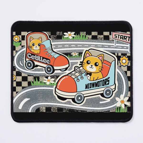 Item preview, Cat Race: Boot Car Challenge designed and sold by catnbloom.