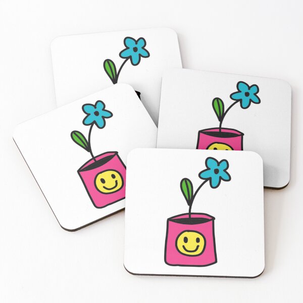 Item preview, Flower in a happy pot designed and sold by StrawberryUnicornCo.