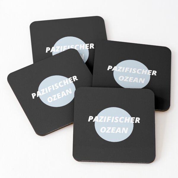 Item preview, Pazifischer Ozean | Black Background designed and sold by RM-Journey.