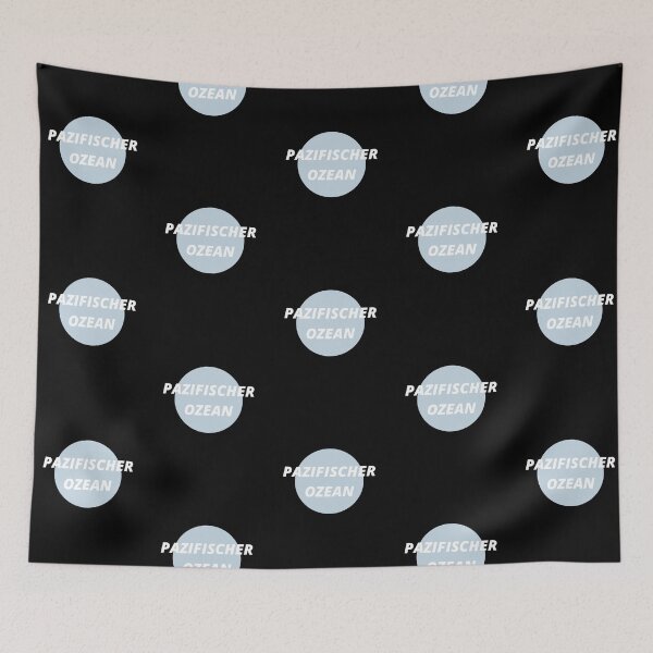 Item preview, Pazifischer Ozean | Black Background designed and sold by RM-Journey.