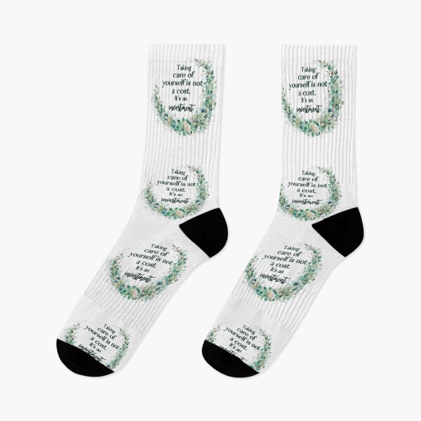 Item preview, Taking care of yourself is not a cost. It's an investment. designed and sold by UnCoverDesign.
