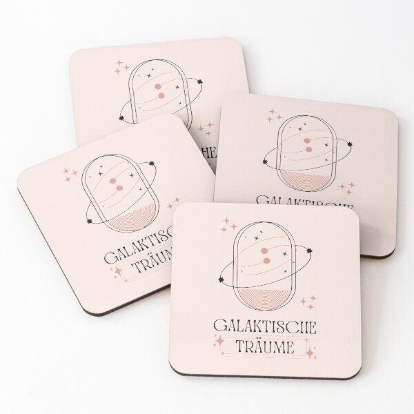 Item preview, Galaktische Träume | Astrology Illustration | Pastel Pink Background designed and sold by RM-Journey.