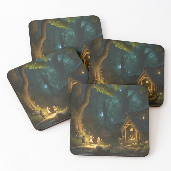 Item preview, The Secret Gathering of Toad Sages designed and sold by ArtStoreChocoJ.