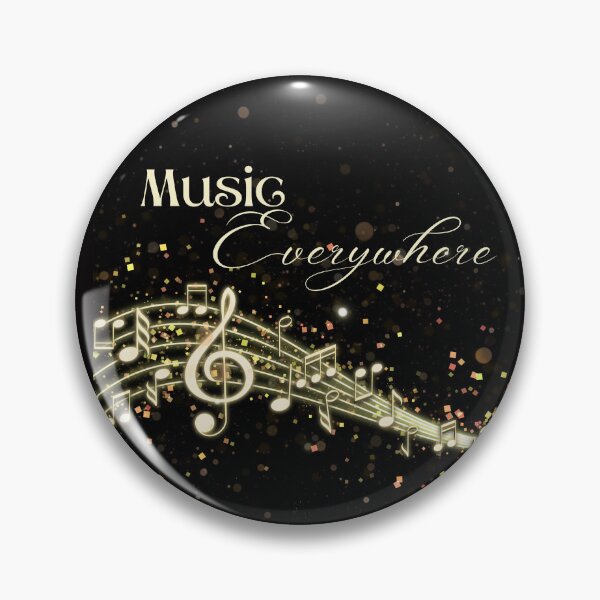Item preview, Music Everywhere Brings Life & Love designed and sold by BrightrDayMusicArt.