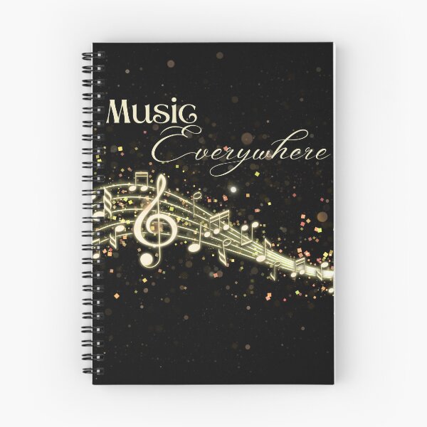 Item preview, Music Everywhere Brings Life & Love designed and sold by BrightrDayMusicArt.