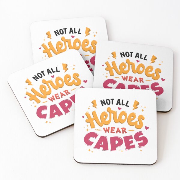 Item preview, Not all Heroes wear capes, inspirational apparel, superhero, superhero workers designed and sold by Martist01.