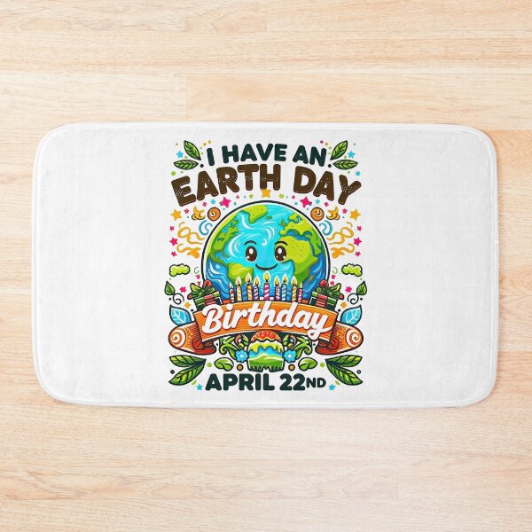 Item preview, Earth Day Birthday Celebration Tee - April 22nd Eco-Friendly Shirt designed and sold by MAPDDesigns.
