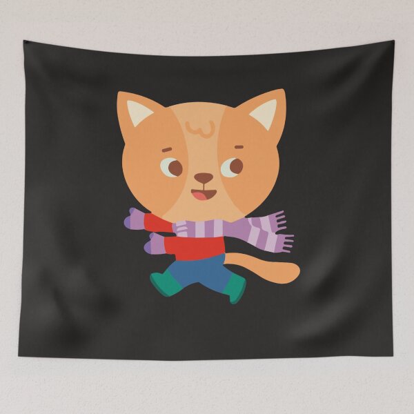 Item preview,  Cute Winter Ginger Cat  designed and sold by esteladalia.