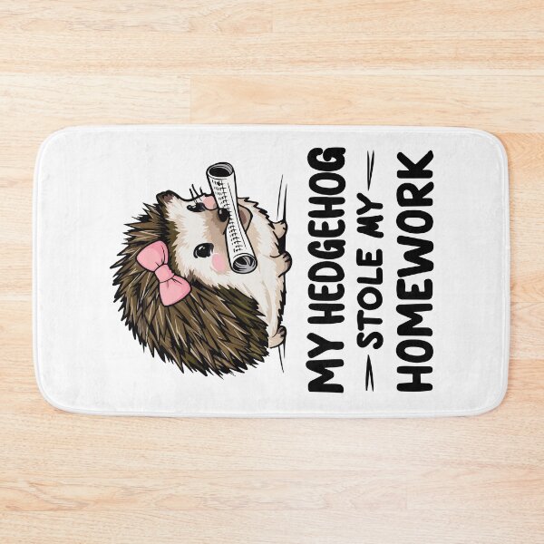 Item preview, My hedgehog stole my homework designed and sold by HandicraftArt.