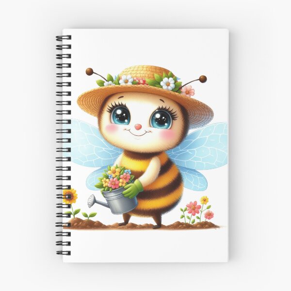 Item preview, Cute bee in the garden! designed and sold by fribabywonder.