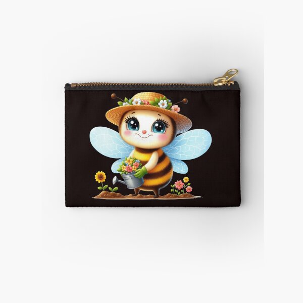Item preview, Cute bee in the garden! designed and sold by fribabywonder.