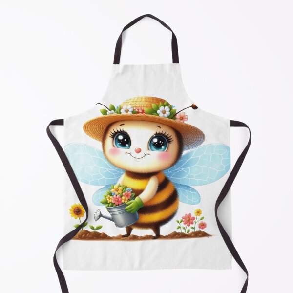 Item preview, Cute bee in the garden! designed and sold by fribabywonder.