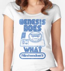 The Console Wars Women's Fitted Scoop T-Shirt