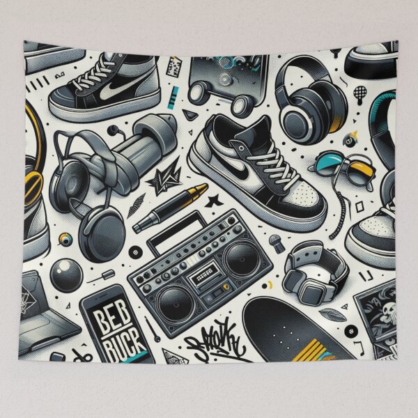 Item preview, Streetwear Essentials Montage designed and sold by FarBeyound.