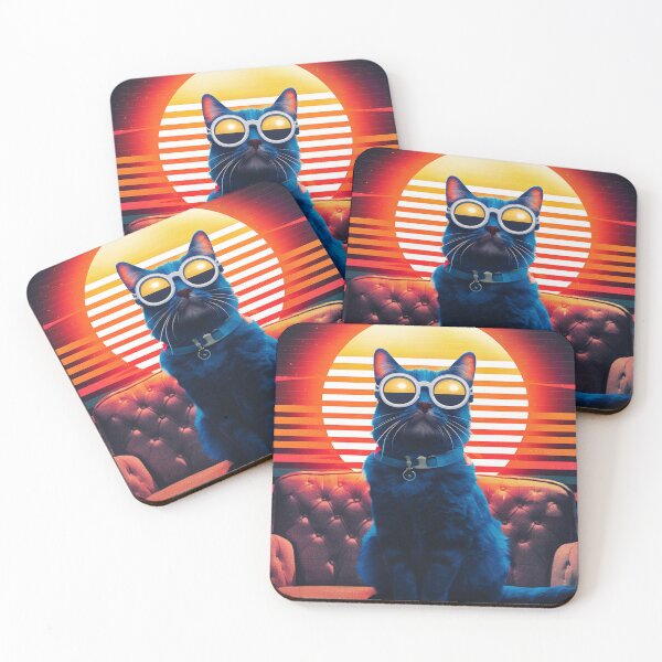 Item preview, Eclipse Cat Retro  designed and sold by karsad.