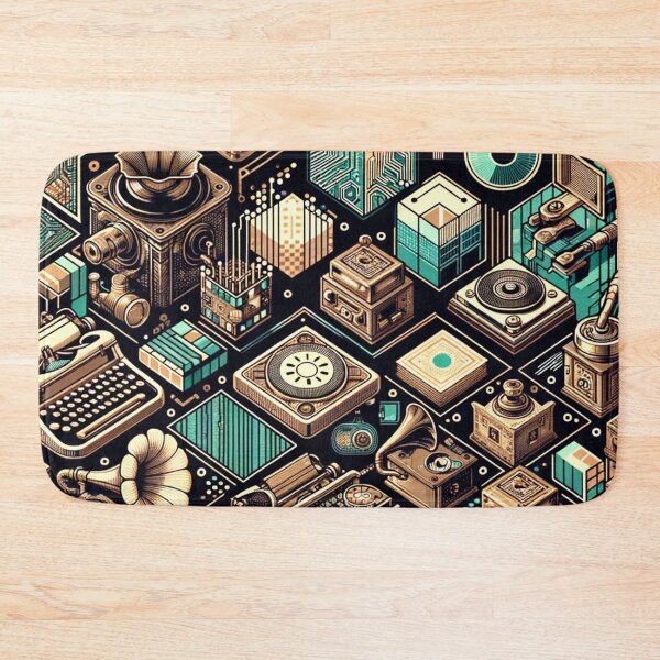 Item preview, Retro-Futuristic Techno Nexus designed and sold by FarBeyound.