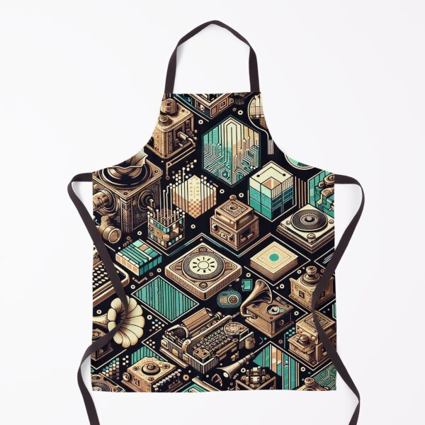 Item preview, Retro-Futuristic Techno Nexus designed and sold by FarBeyound.