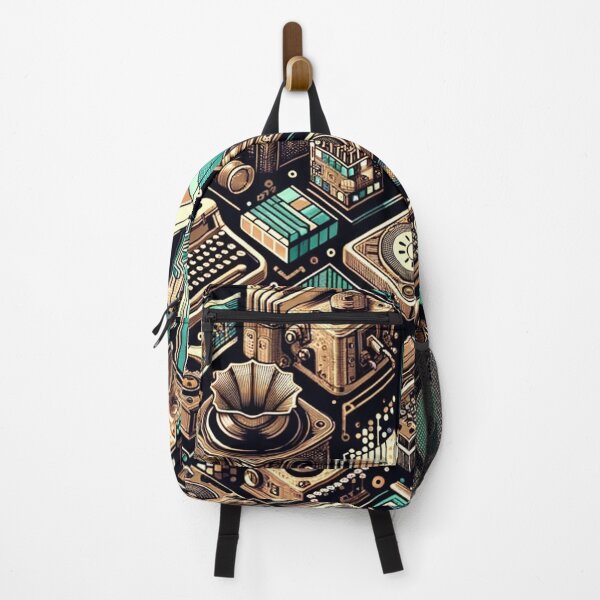 Item preview, Retro-Futuristic Techno Nexus designed and sold by FarBeyound.