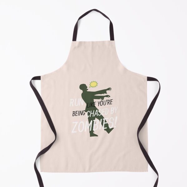 Item preview, Run LIKE YOU'RE being CHASED BY ZOMBIES! | Pastel Pink Background designed and sold by RM-Journey.