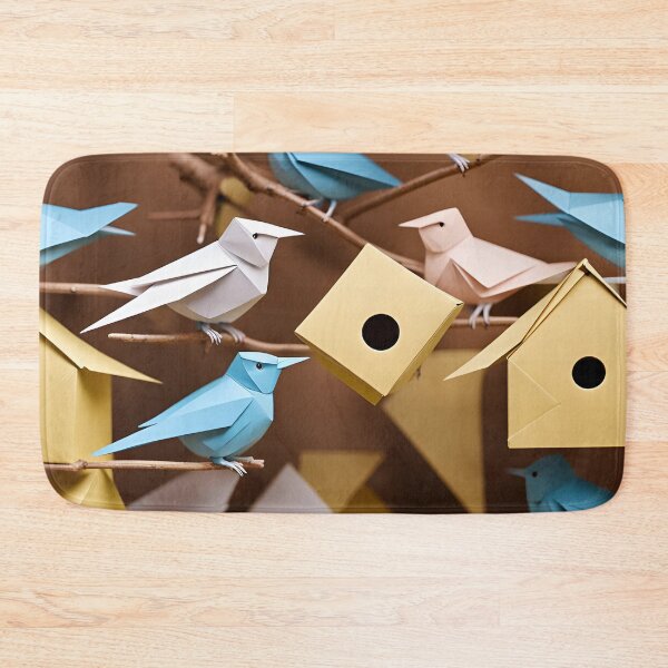 Item preview, Origami Art - Avian Abodes: A Tale of Birds and Their Boxes designed and sold by ArtfulFolds.