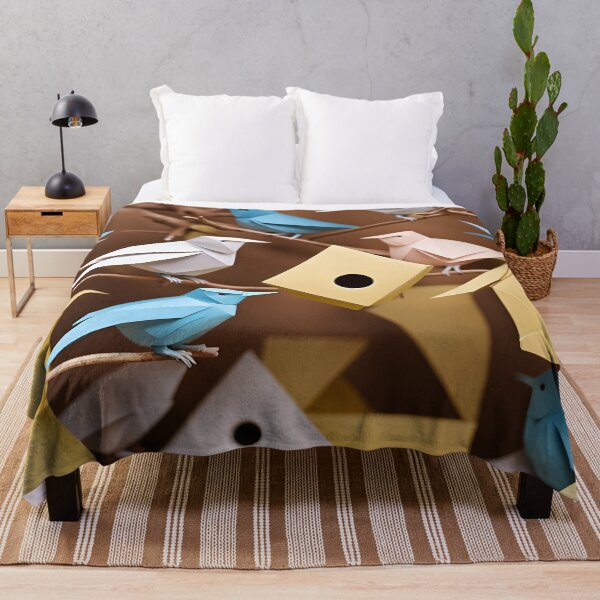 Item preview, Origami Art - Avian Abodes: A Tale of Birds and Their Boxes designed and sold by ArtfulFolds.