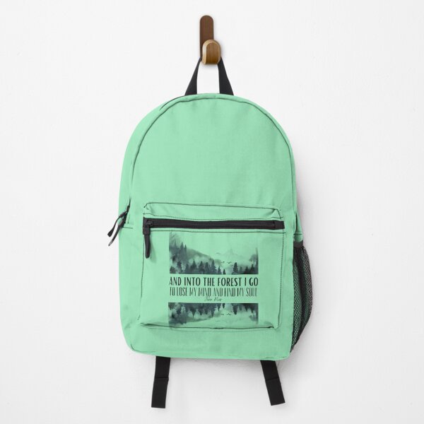 Item preview, Y al bosque voy Cita de John Muir designed and sold by binxlystudio.