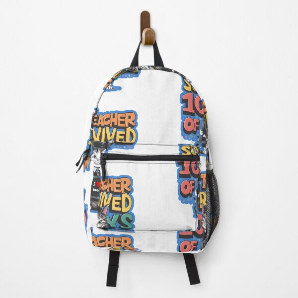 Item preview, My teacher survived 100 days of me - funny cat designed and sold by Micjr.