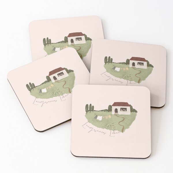 Artikelvorschau, Langsames Leben | Home-Illustration | Pastellrosa Hintergrund entworfen und verkauft von RM-Journey.