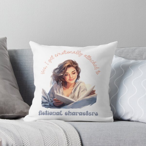 Item preview, Yes, I Get Emotionally Attached to Fictional Characters designed and sold by Fantastic-Finds.