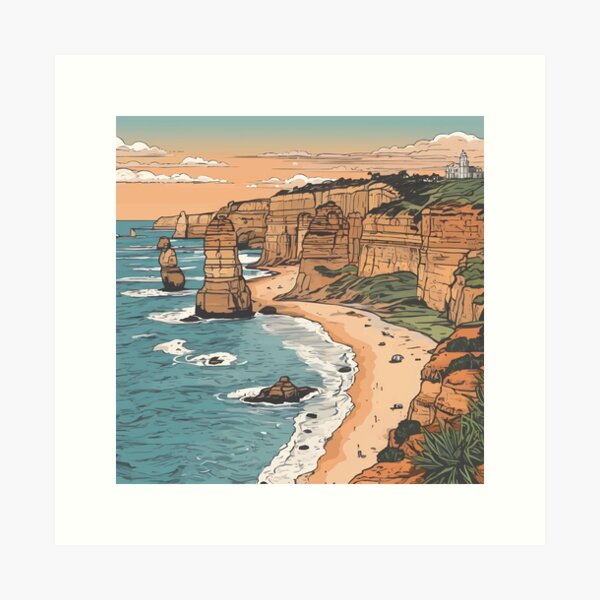 Item preview, The Twelve Apostles Victoria designed and sold by WildlifeInc.