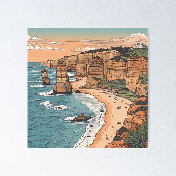 Item preview, The Twelve Apostles Victoria designed and sold by WildlifeInc.