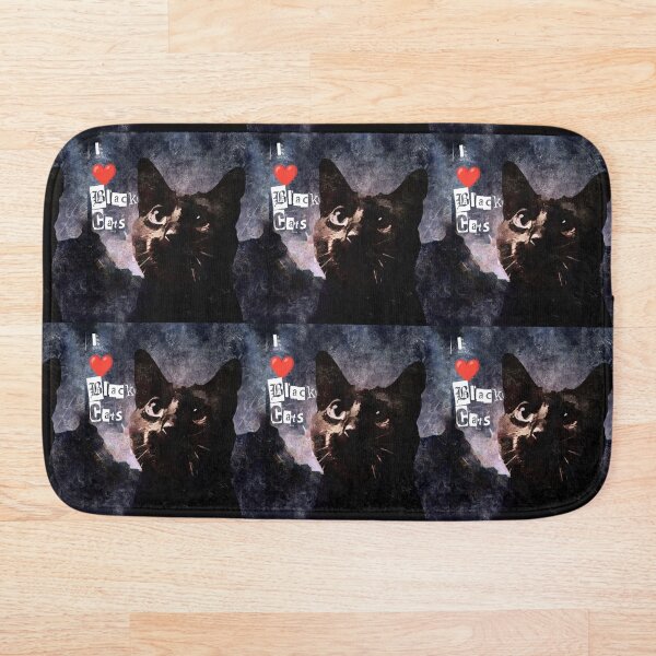 Item preview, I Love Black Cats designed and sold by Kenen.