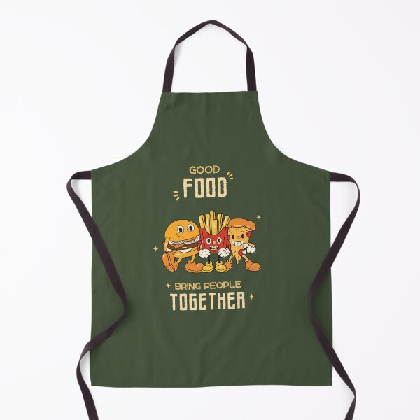 Item preview, Good Food Bring People Together | Green Background designed and sold by RM-Journey.