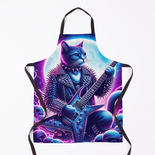 Artikelvorschau, Metalhead-Katze entworfen und verkauft von Oryartil.