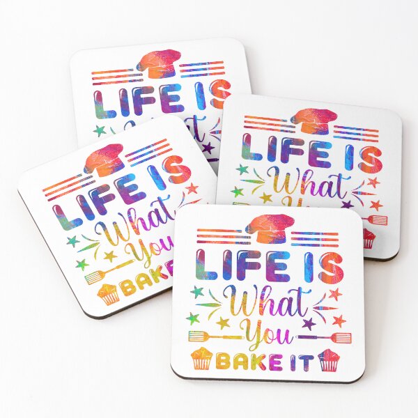 Item preview, Life Is What You Bake It by NSD designed and sold by NikitaSkyDesign.