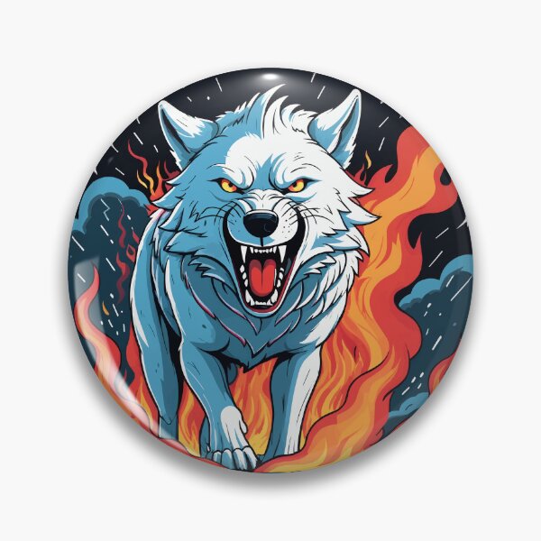 Item preview, Fierce Arctic Wolf designed and sold by WildlifeInc.
