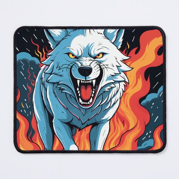 Item preview, Fierce Arctic Wolf designed and sold by WildlifeInc.