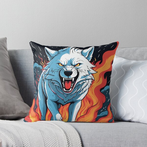 Item preview, Fierce Arctic Wolf designed and sold by WildlifeInc.