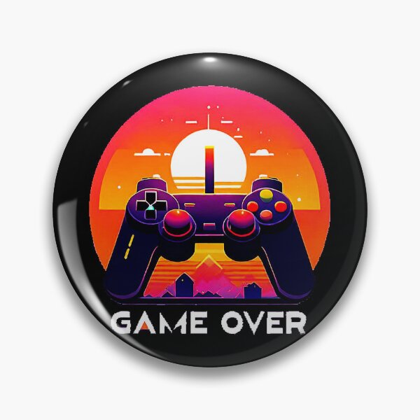 Item preview, Sunset Controller Game Over. designed and sold by Giulivo Store Graphic.