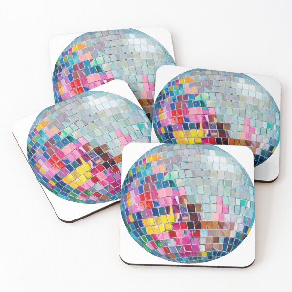 Item preview, colorful disco ball painting designed and sold by kaizen x malena.