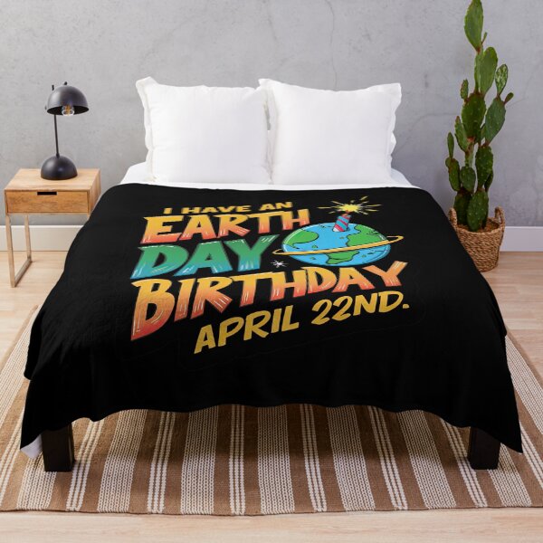 Item preview, Earth Day Birthday Celebration Tee - April 22nd Eco-Friendly Shirt designed and sold by MAPDDesigns.