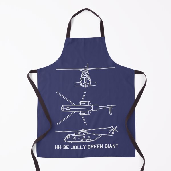 Aperçu de l'œuvre Cadeau de plan d'hélicoptère de transport militaire géant HH-3E Jolly Green créée et vendue par MilitaryMart.
