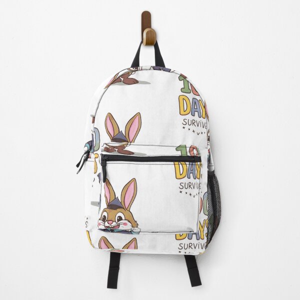 Item preview, My teacher survived 100 days of me - funny bunny designed and sold by Micjr.